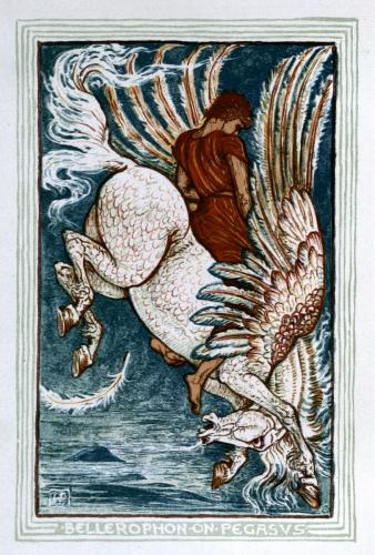 Bellerophon on Pegasus